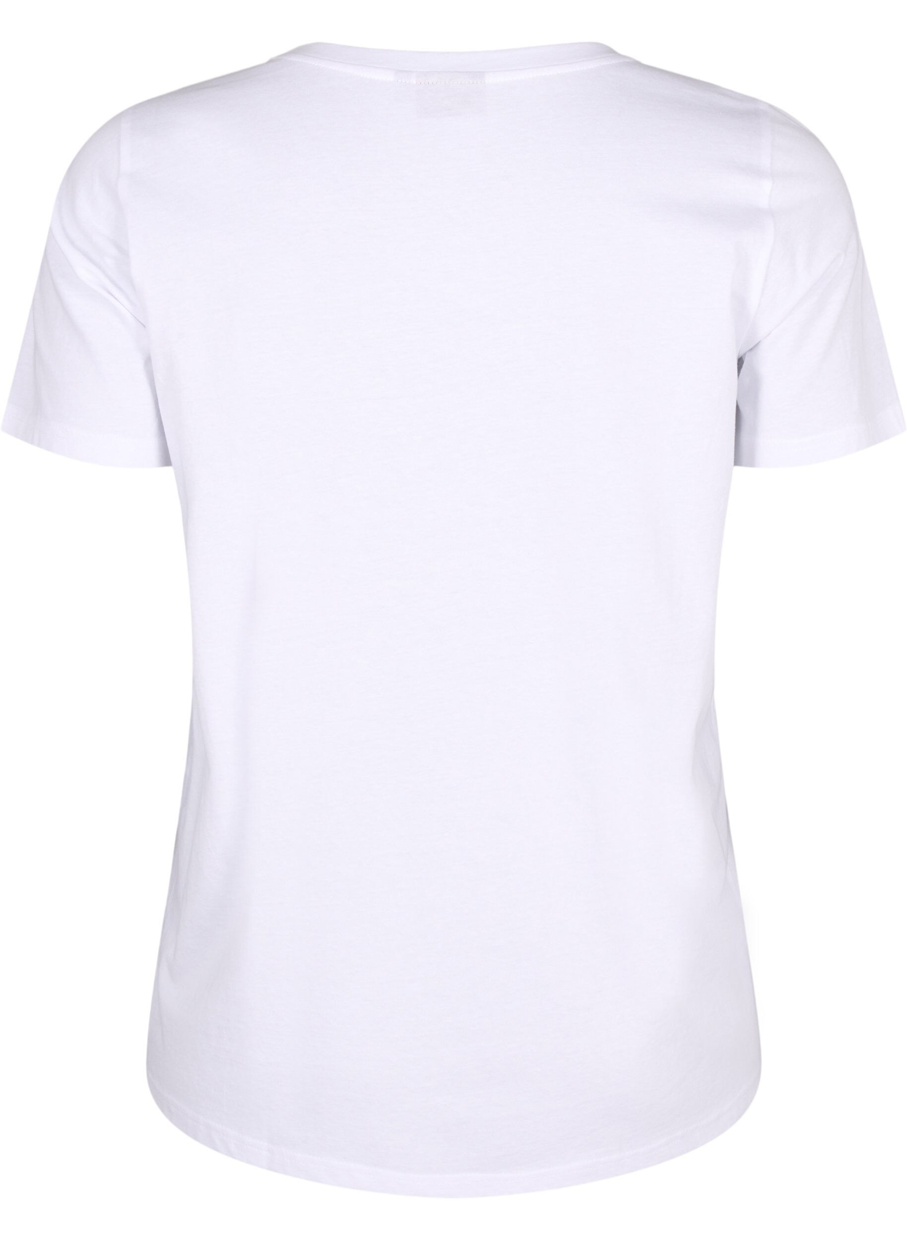 ZizziT-shirts mit Blumenmotiv, Bright W. w. Flower, Packshot image number 1