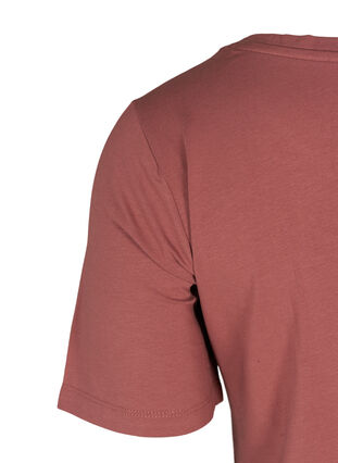 Basic T-Shirt , Rose Brown, Packshot image number 3