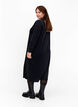 Sweatshirtkleid aus Baumwolle mit Taschen, Schwarz, Model image number 1