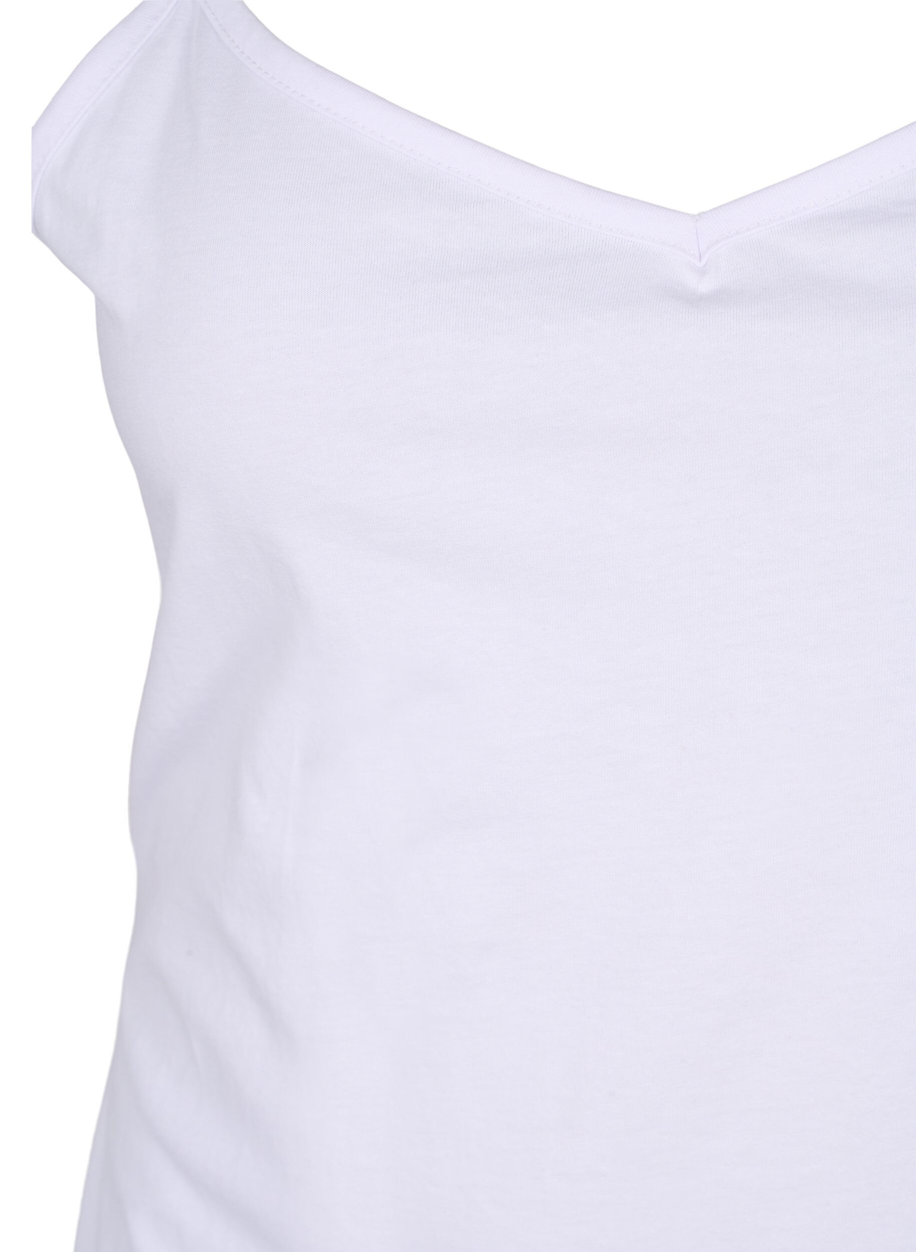 Zizzi2er-Pack Basic-Top aus Baumwolle, Navy B/B White, Model image number 3