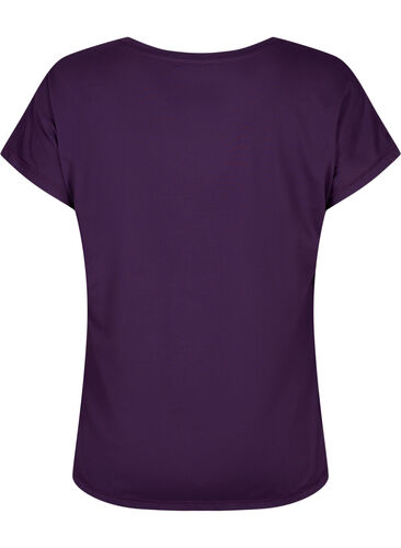 Kurzarm Trainingsshirt, Purple Pennant, Packshot image number 1