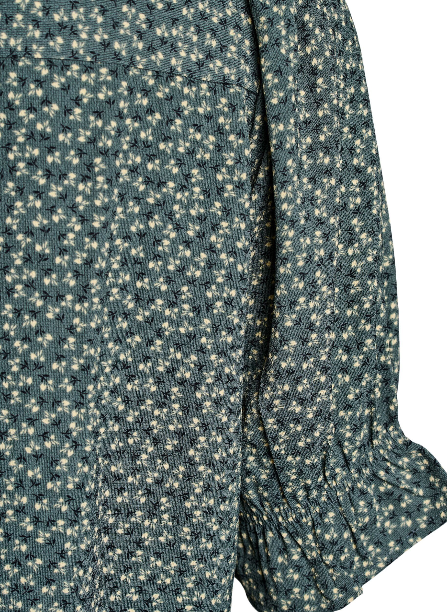 ZizziBluse mit 1/2 &Auml;rmeln, Gr&uuml;n, Packshot image number 3