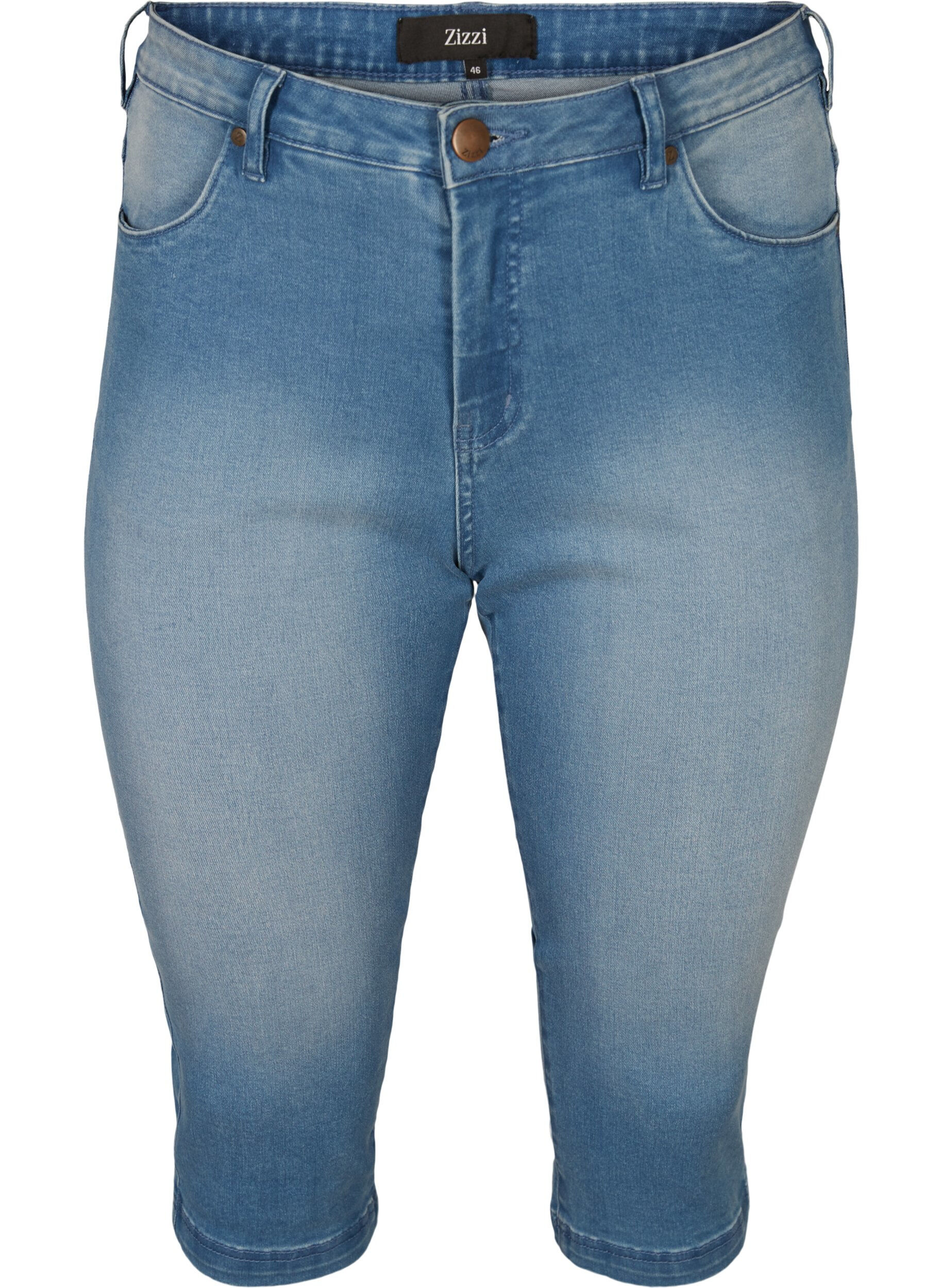 ZizziSlim Fit Emily Capri Jeans, Blau, Packshot image number 0
