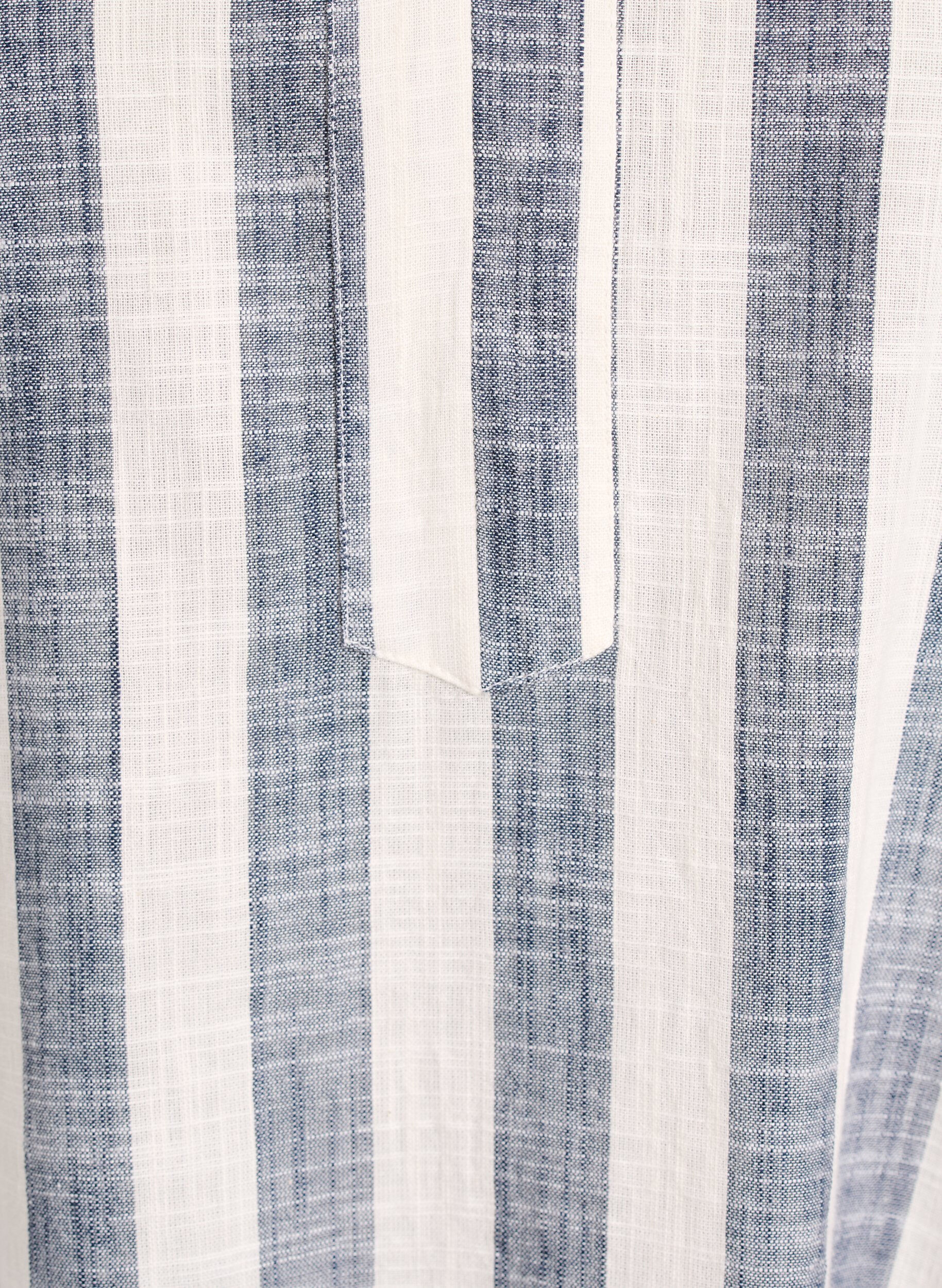 ZizziTunika aus Baumwolle mit V-Ausschnitt, Beige, Packshot image number 2