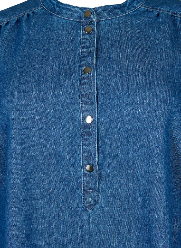 Langarm Jeanskleid, Blue denim, Packshot image number 2