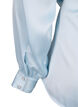  Partybluse aus Satin in Wickeloptik, Delicate Blue, Packshot image number 4