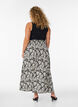 Maxirock aus Viskose mit Smock, Schwarz, Model image number 1