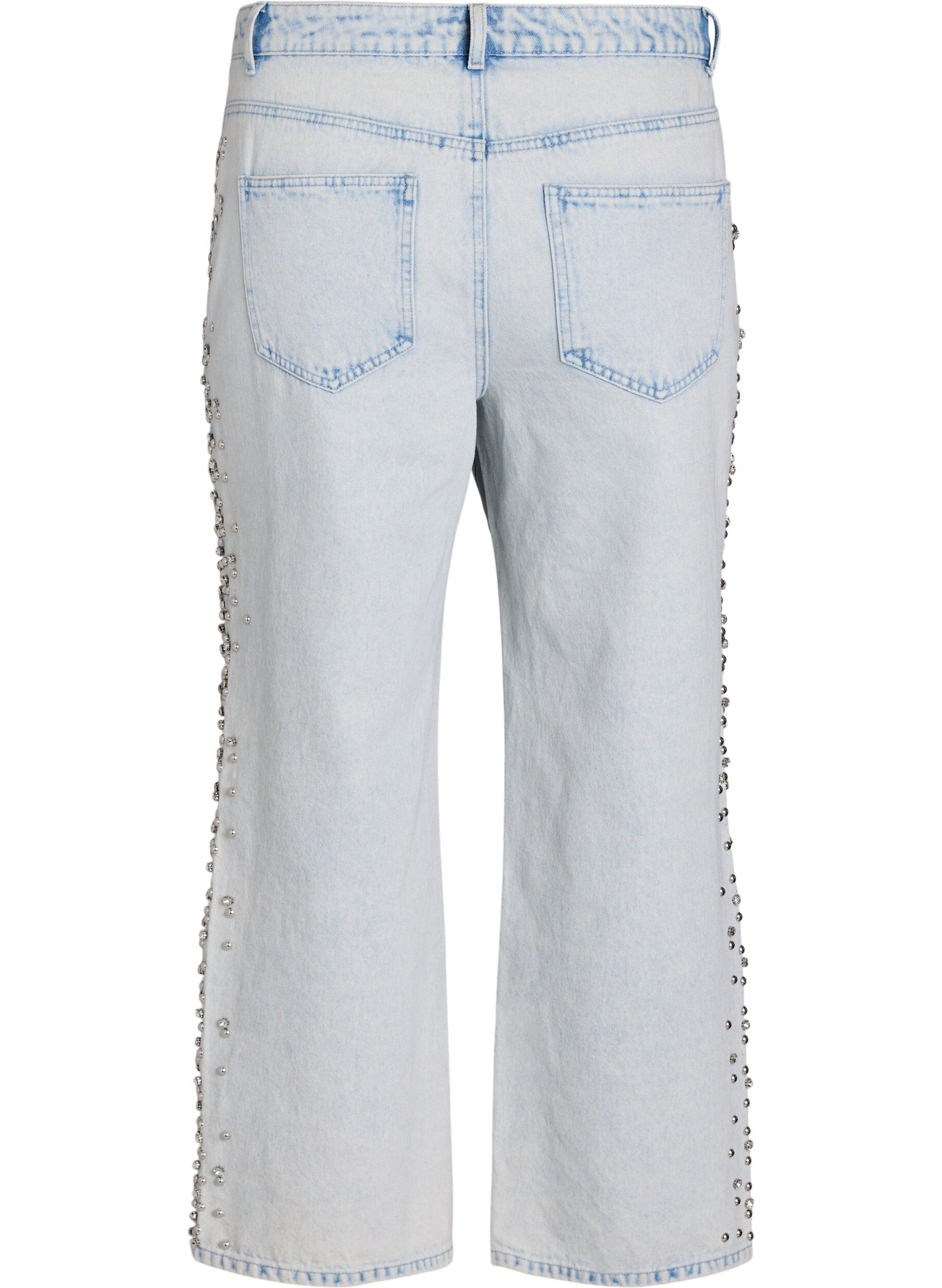 ZizziKiana Jeans mit Zierdetails an den Seiten, Blau, Packshot image number 1