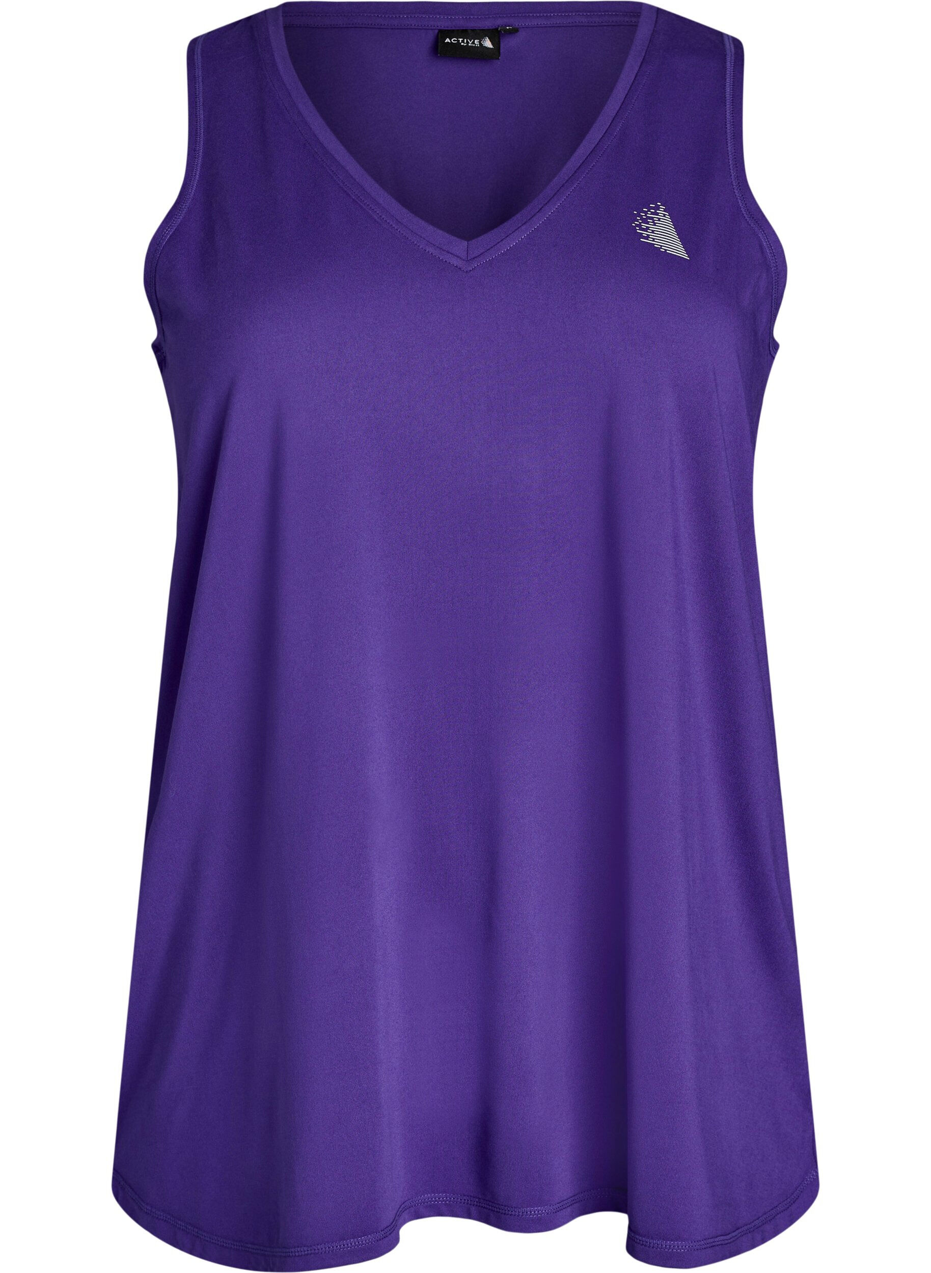 Trainingstop mit V-Ausschnitt