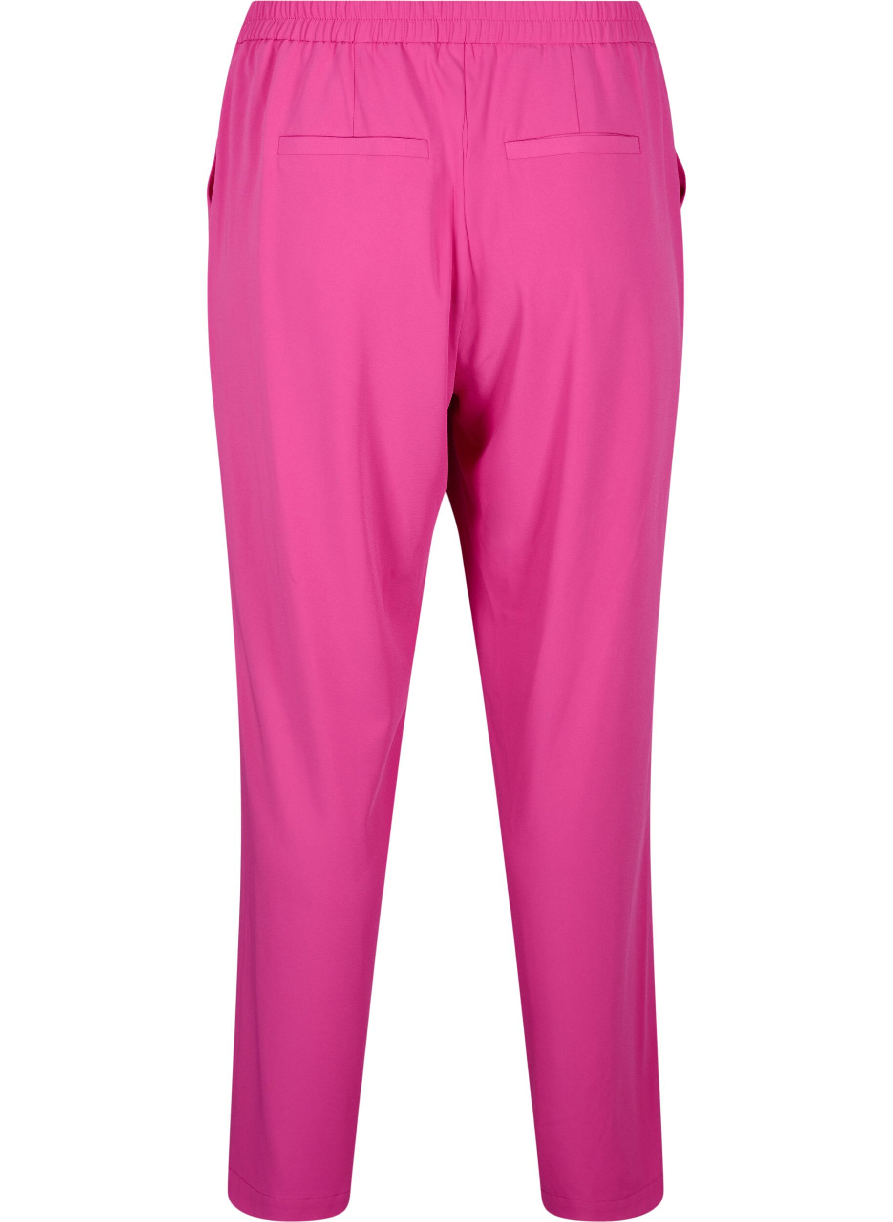 ZizziKlassische Hose mit Taschen, Festival Fuchsia, Packshot image number 1