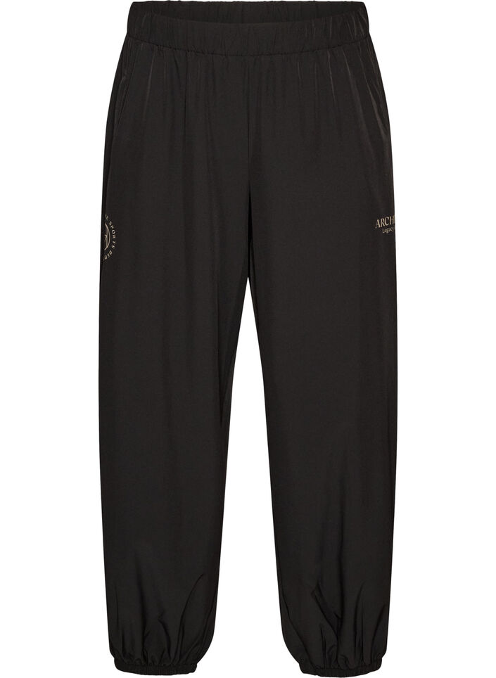 Trainingshose mit Ballonbeinen, Schwarz, Packshot image number 0