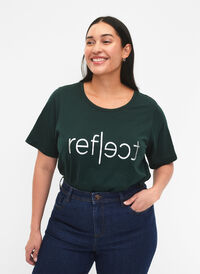 FLASH - T-Shirt mit Motiv, Scarab Reflect, Model