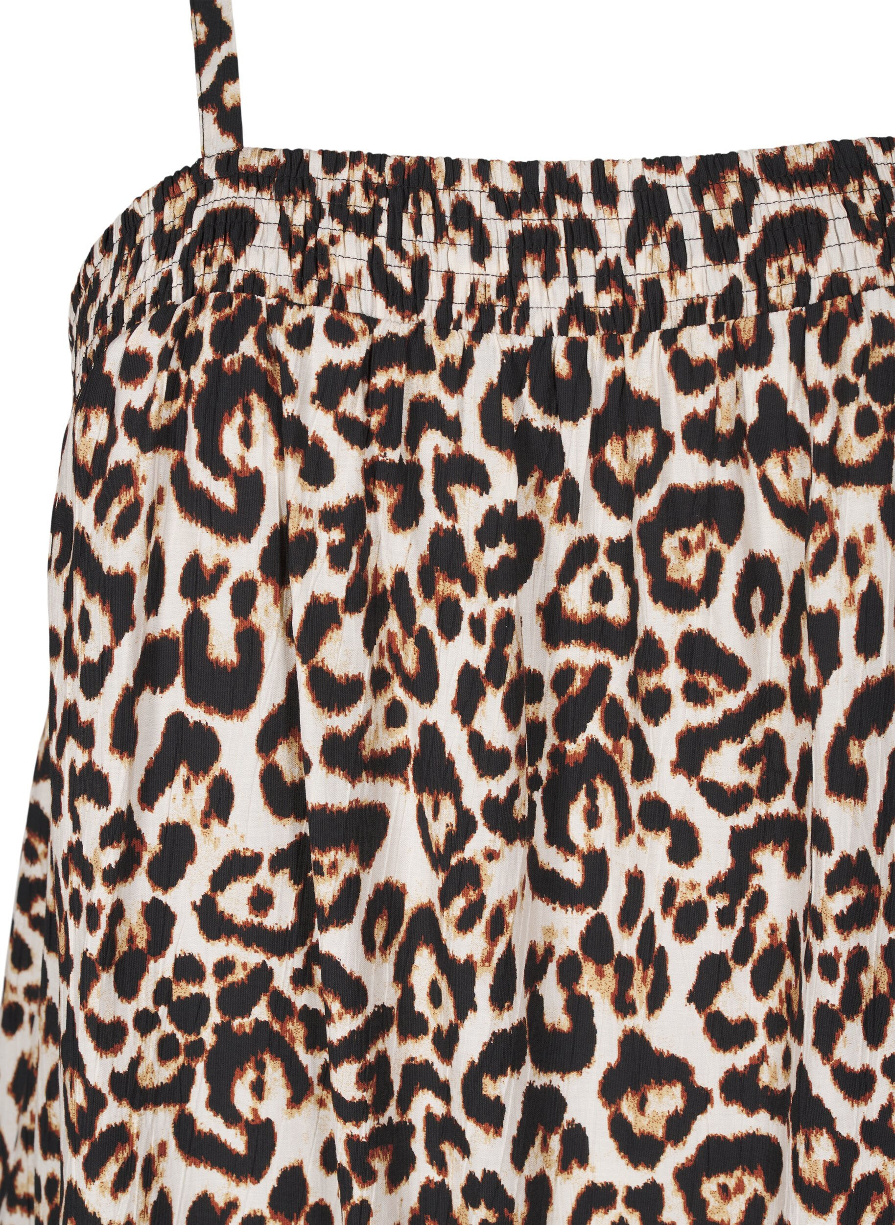 ZizziMidi-Tr&auml;gerkleid aus Viskose, Beige, Packshot image number 2