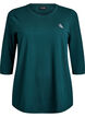 Trainingsshirt mit 3/4-&Auml;rmeln, Gr&uuml;n, Packshot image number 0