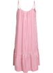 Sommerkleid mit Streifen und A-Linie, Pink, Packshot image number 1