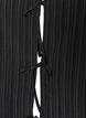 &Auml;rmellose Bluse mit Struktur und Bindeband, Schwarz, Packshot image number 2