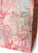Einkaufstasche mit Rei&szlig;verschluss, Rot, Packshot image number 2