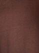 Einfarbiges basic T-Shirt aus Baumwolle, Braun, Packshot image number 2