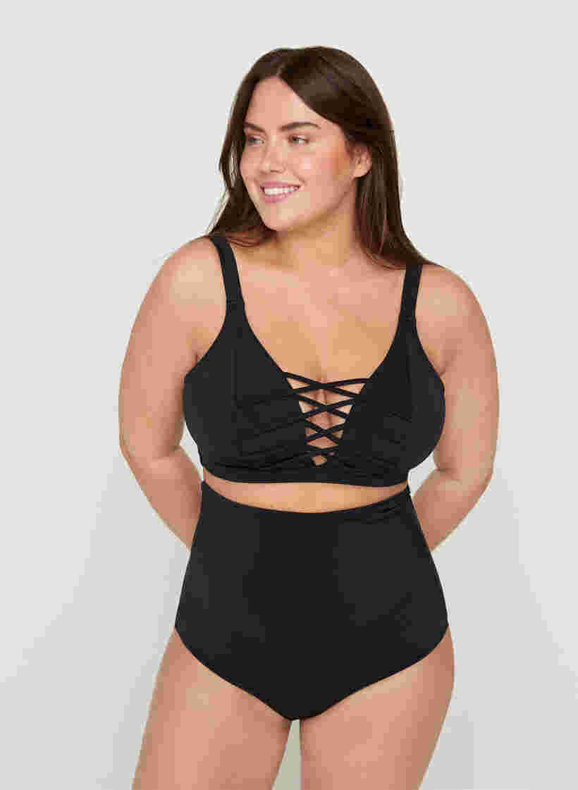 Bikini Oberteil, Black, Model image number 2