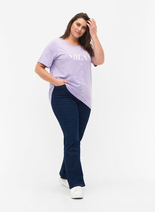 FLASH - T-Shirt mit Motiv, Lavender, Model image number 2