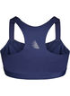 Sport-BH mit Vorderverschluss und hohem Halt, Blau, Packshot image number 1