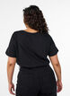 T-Shirt mit Print, Schwarz, Model image number 2