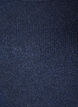 Melierte Strickbluse mit Rundhalsausschnitt, Blau, Packshot image number 2