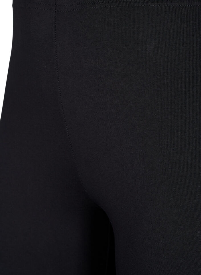 FLASH - 2-pack Baumwoll-Leggings., Schwarz, Packshot image number 2
