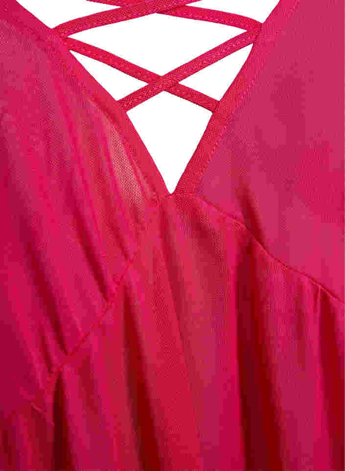 Mesh Nachthemd mit String-Details, Jazzy, Packshot image number 2
