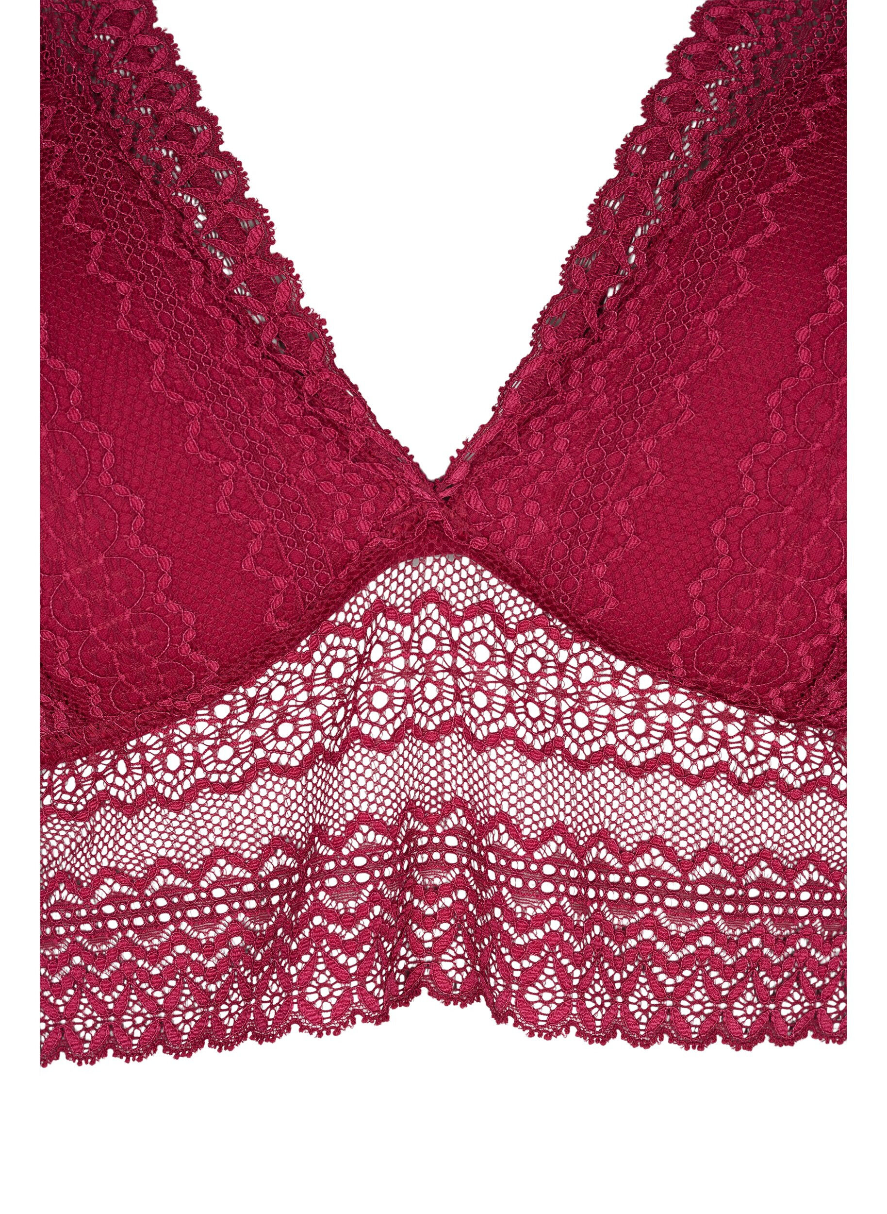 ZizziSpitzen-BH mit weicher Polsterung, Nocturne ASS, Packshot image number 3