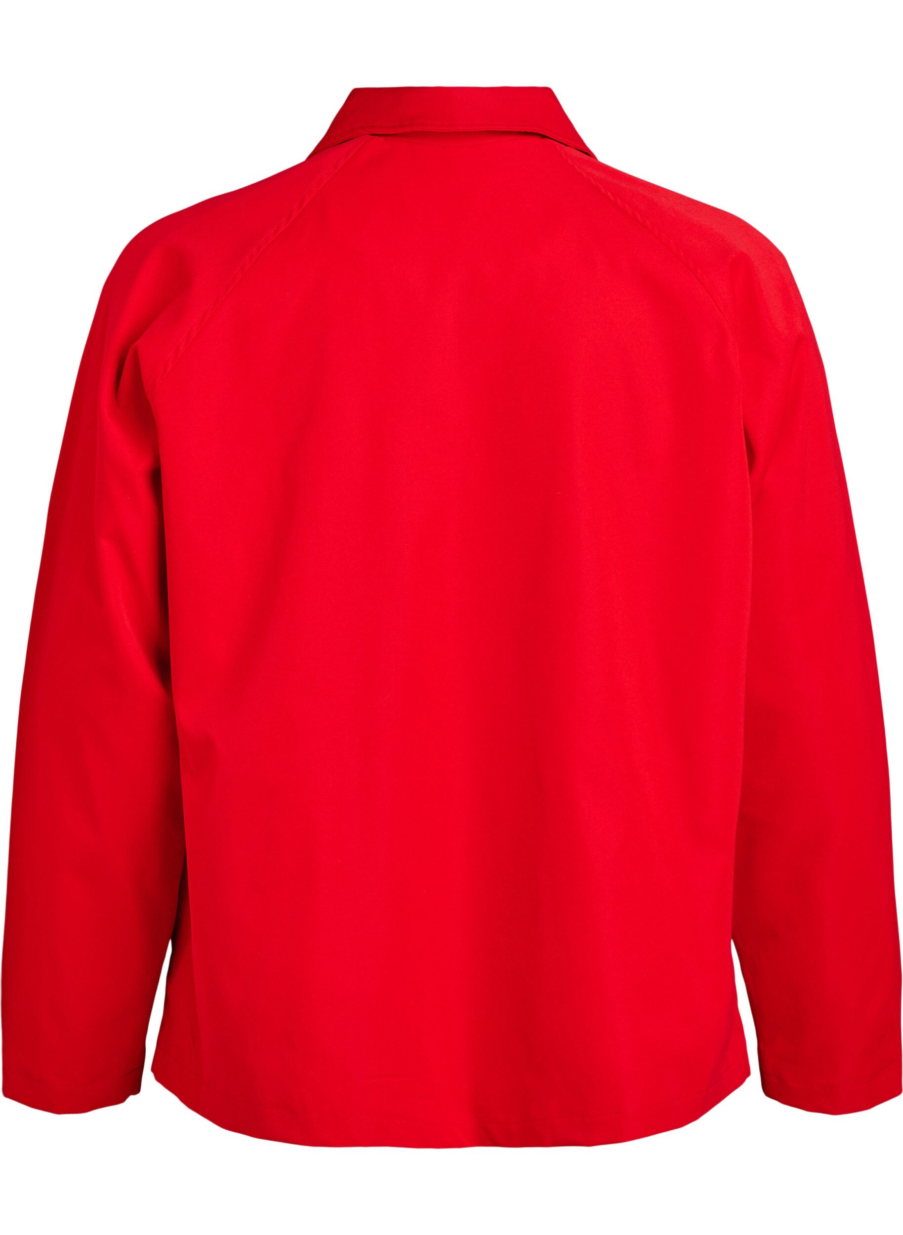 ZizziKurzer Trenchcoat mit Taschen, Rot, Packshot image number 1