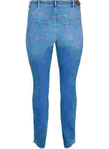 Bea Jeans mit hoher Taille, Blue denim, Packshot image number 1