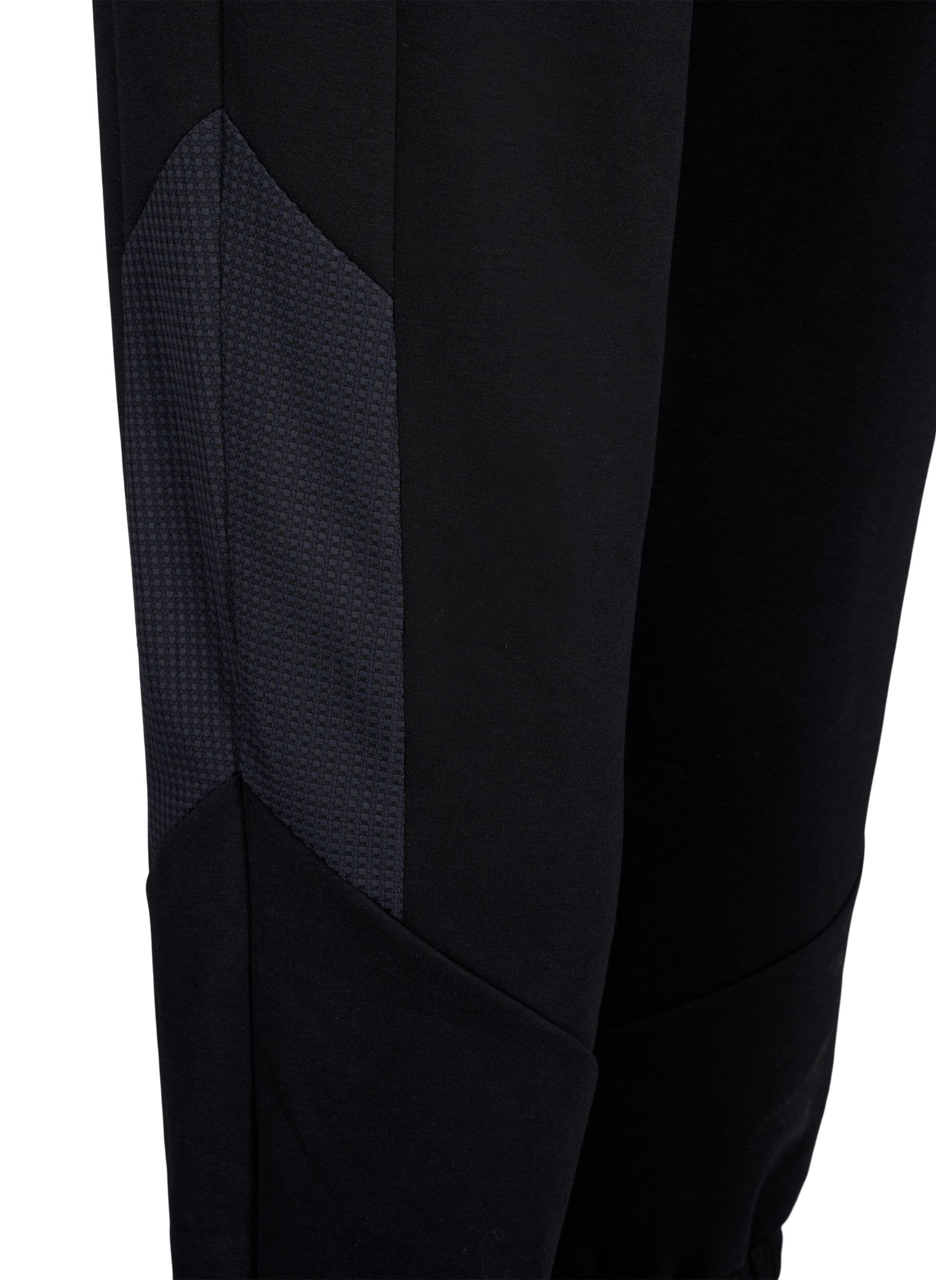 ZizziSweatpants mit Strukturdetails, Black, Packshot image number 3
