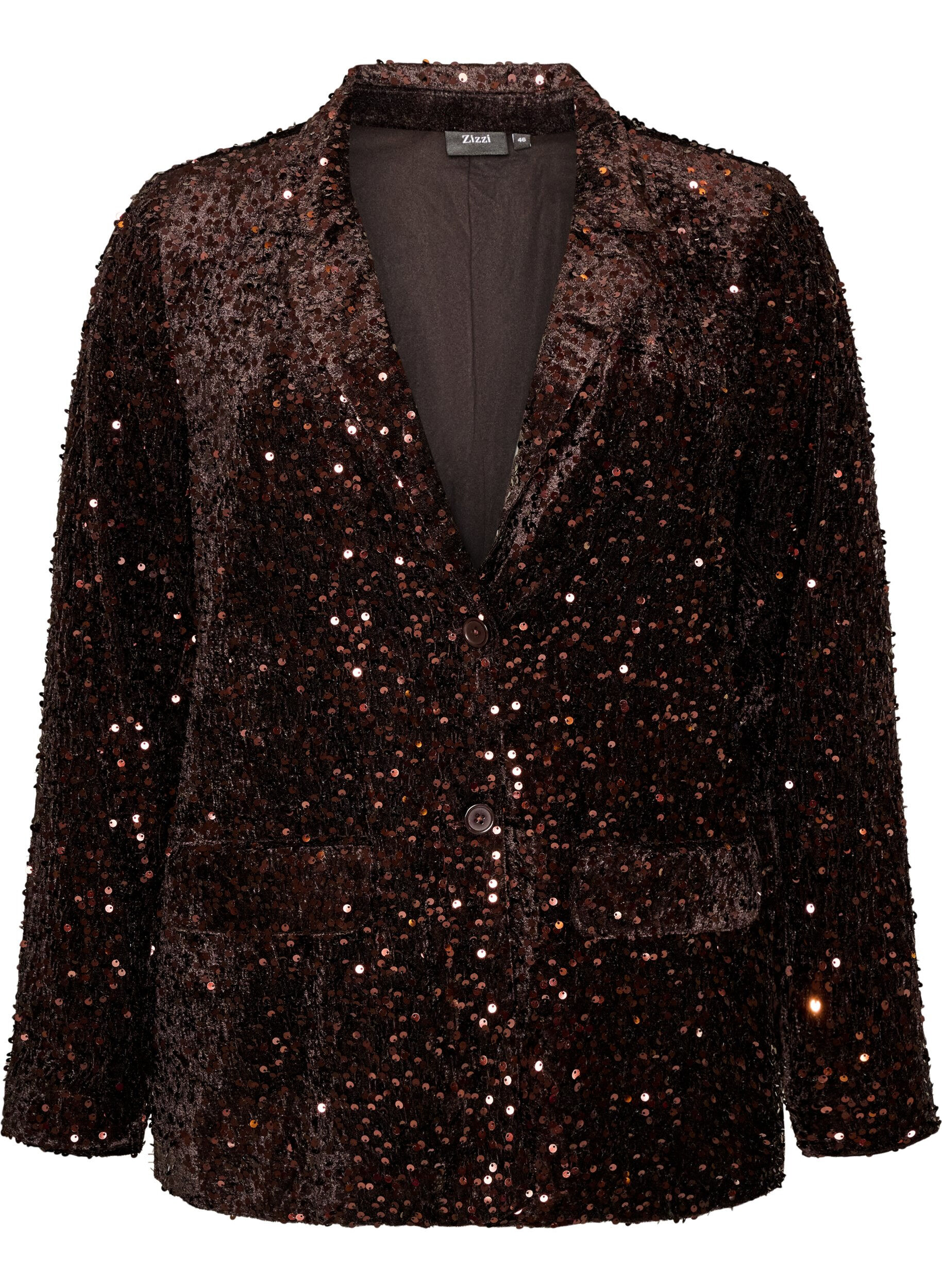 Blazer mit Pailletten