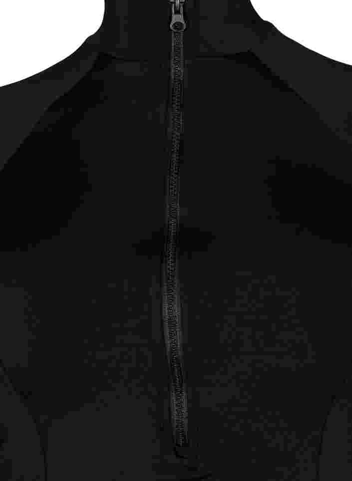 Badeanzug mit langen Ärmeln, Black, Packshot image number 2