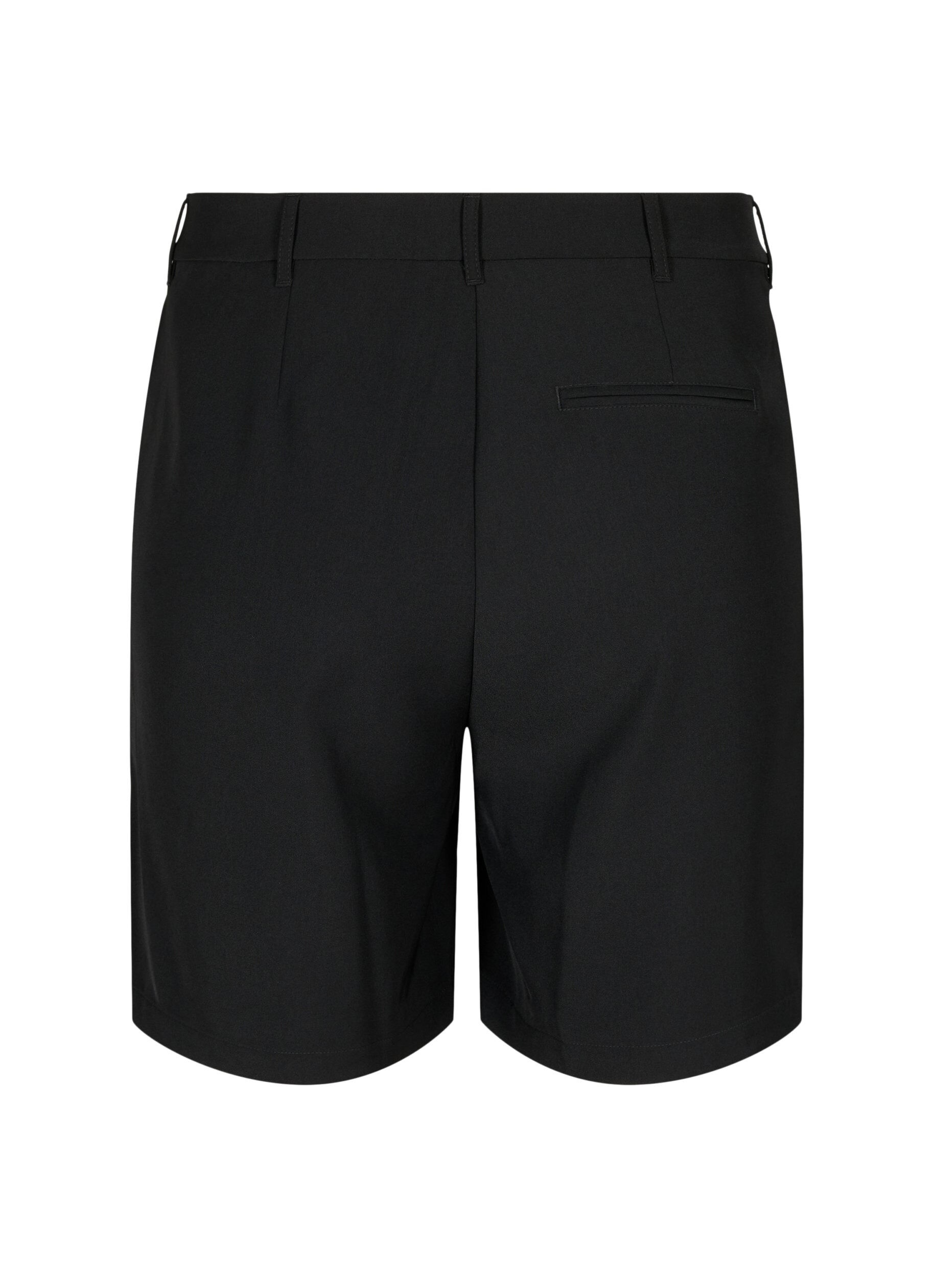 ZizziBermuda-Shorts mit hoher Taille, Black, Packshot image number 1
