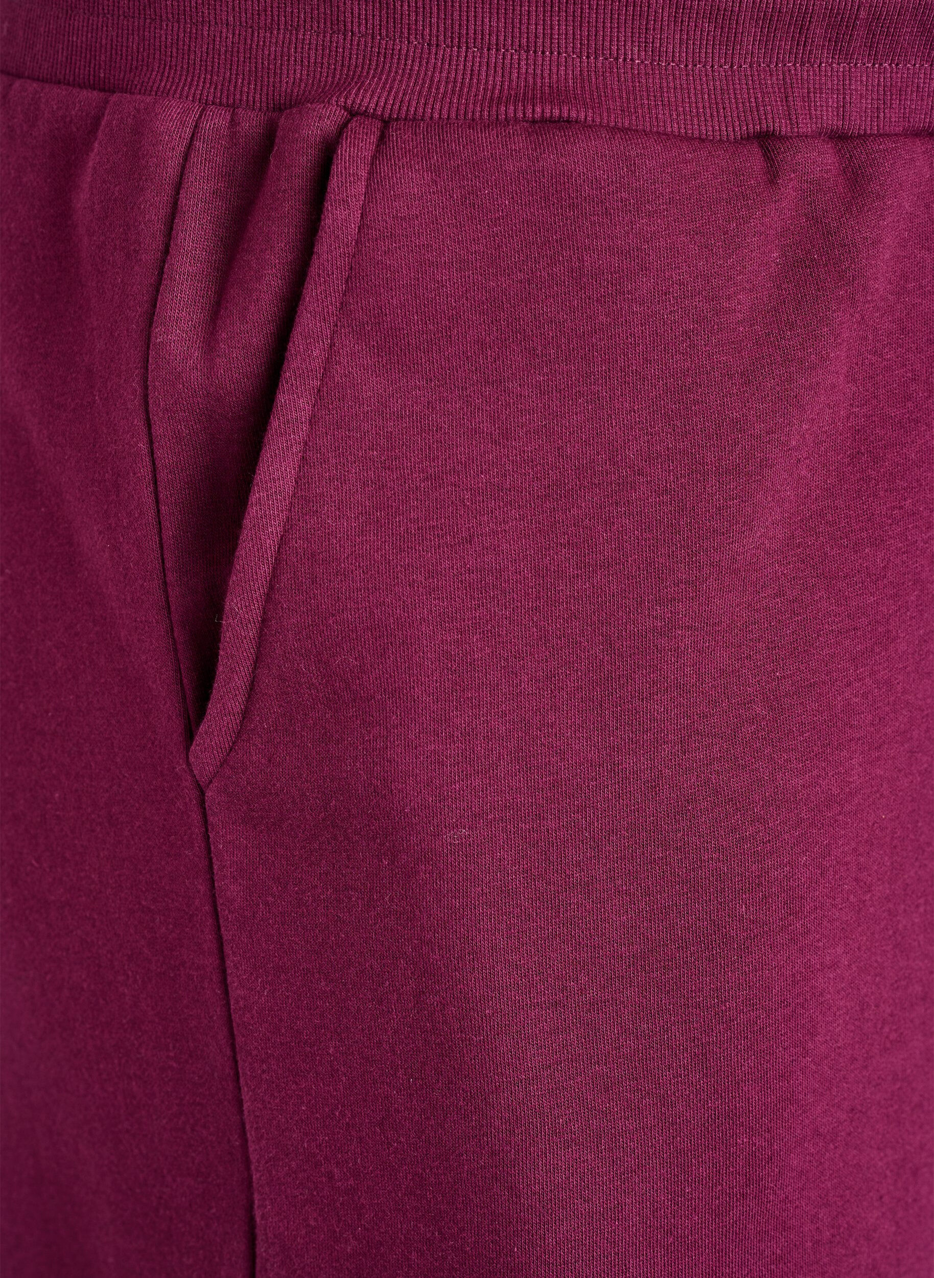 ZizziSweathose mit Taschen, Dunkles Bordeaux, Packshot image number 2
