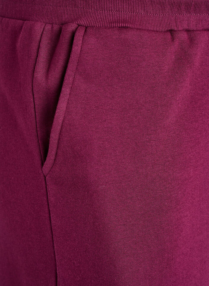 Sweathose mit Taschen, Dunkles Bordeaux, Packshot image number 2