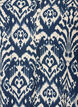 Gemustertes Kleid aus Viskose mit langen &Auml;rmeln, Blau, Packshot image number 2
