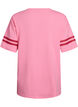 Sportliches Oversize-College-T-Shirt, Pink, Packshot image number 1