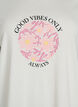 T-Shirt mit Print, Vanille, Packshot image number 2
