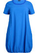 Kurzarm Kleid aus Baumwolle, Blau, Packshot image number 0