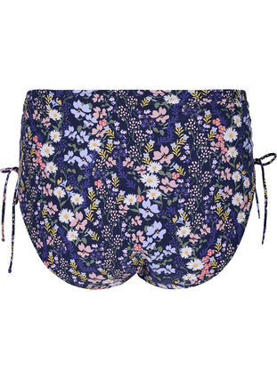 Gedruckte Bikini-Unterteile mit einer hohen Taille, Ditsy Flower, Packshot image number 1