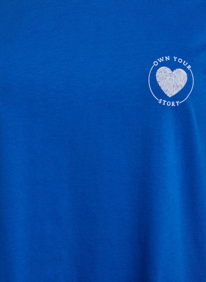 FLASH - T-Shirt mit Print, Blau, Packshot image number 2