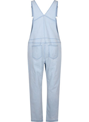 Gestreifte Jeans-Latzhosen, L. Blue Denim Stripe, Packshot image number 1