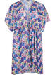 Strand-Kimono mit Druck, Blau, Packshot image number 0
