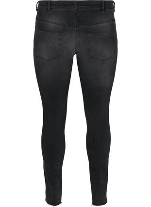 Sanna Jeans mit Fransensaum, Grey Denim, Packshot image number 1