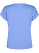 Einfarbiges Trainings-T-Shirt, Blau, Packshot image number 1