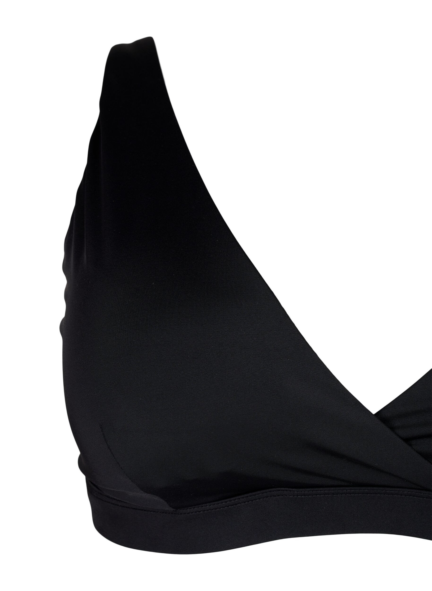 ZizziTriangel-Bikinioberteil mit Wickeldetail, Schwarz, Packshot image number 2