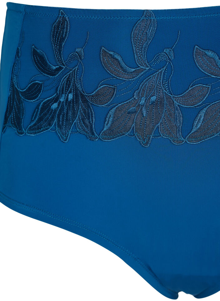 Hipster mit normaler Taille und Spitze, Sailor Blue, Packshot image number 2